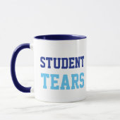 Tasse de café d'humour de professeur de larmes (Gauche)