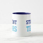 Tasse de café d'humour de professeur de larmes (Centre)
