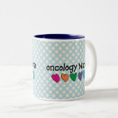 Tasse de café d'infirmière d'oncologie (Devant droit)