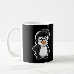 Tasse de café Diva Manchot Sassy Drôle