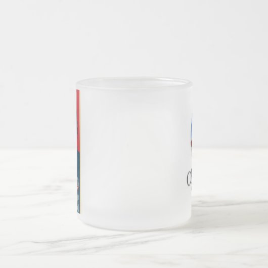 Tasse de café d'Obama '08 - "PROGRÈS " (Centre)