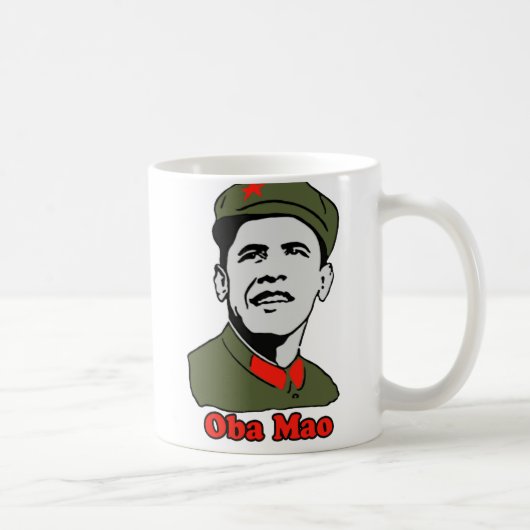 Tasse de café d'Obama Mao (Droite)