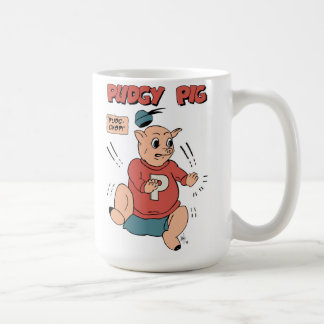 Tasse de café dodue de porc (15 onces. taille)