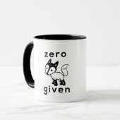 Tasse de café donnée par Fox zéro (Devant gauche)