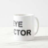 Tasse de café d'ophtalmologiste (Devant droit)