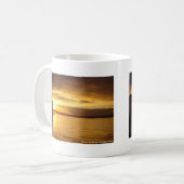 Tasse de café d'or d'éclaboussure (Devant gauche)