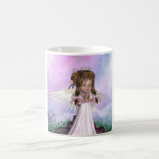 Tasse de café douce d'ange