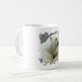 Tasse de café d'ours blanc (Devant gauche)