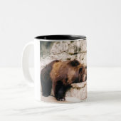 Tasse de café d'ours gris (Devant gauche)