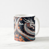 tasse de café dragon de nuit (Devant droit)