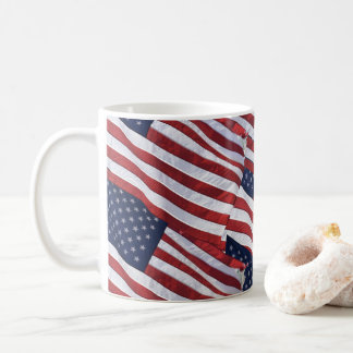 Tasse de café Drapeau États-Unis