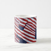 Tasse de café Drapeau États-Unis (Centre)