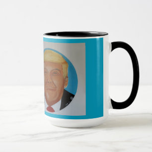 Tasse de café droitière inaugurale de Donald Tru