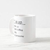 Tasse de café drôle (Devant gauche)