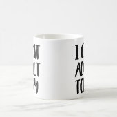 Tasse de café drôle (Centre)