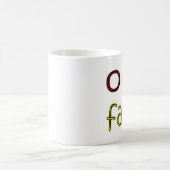 Tasse de café drôle (Centre)