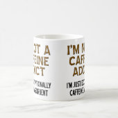 Tasse de café drôle absorbante de caféine ou tasse (Centre)