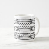Tasse de café drôle avec juron caché (Devant droit)
