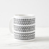 Tasse de café drôle avec juron caché (Devant gauche)