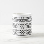 Tasse de café drôle avec juron caché (Centre)