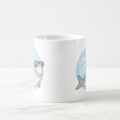 Tasse de café drôle avec un jeu de mots sur le req (Centre)
