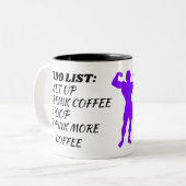 TASSE DE CAFÉ DRÔLE, CAFÉ POUR FAIRE LA TASSE DE (Devant gauche)