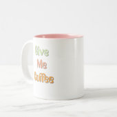 Tasse de café drôle Citation Mug Café (Devant gauche)