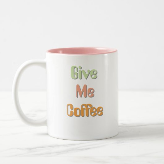 Tasse de café drôle Citation Mug Café (Gauche)