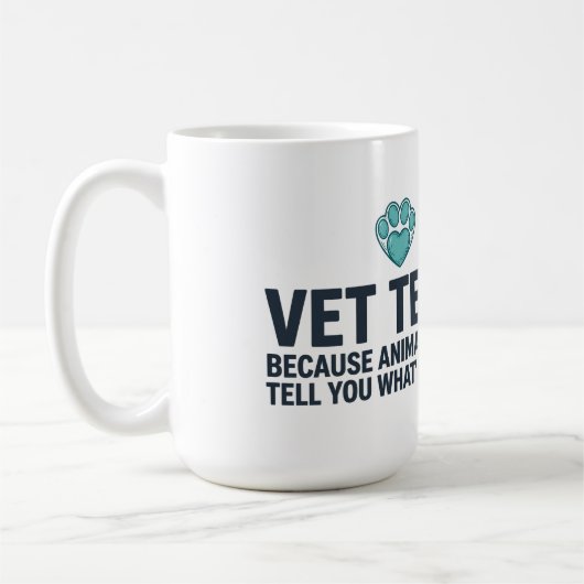 Tasse de café drôle d'appréciation pour technicien (Gauche)