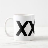 Tasse de café drôle de bâillon d'anniversaire pour (Gauche)