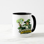 Tasse de café drôle de bureau Excel Wizard | Invoc (Devant droit)