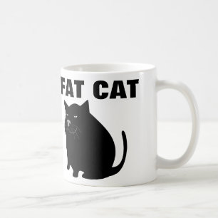 Tasse de café drôle de CAT de FAT