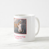 tasse de café drôle de chat (Devant droit)