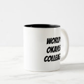 Tasse de café drôle de citation de collègue (Devant droit)