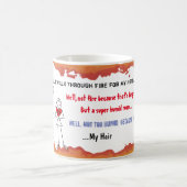 Tasse de café drôle de citation d'équipe de (Centre)