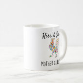 Tasse de café drôle de Cluckers de mère de hausse (Devant droit)