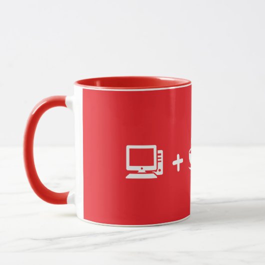 Tasse de café drôle de code de programmeur - Moteu (Gauche)