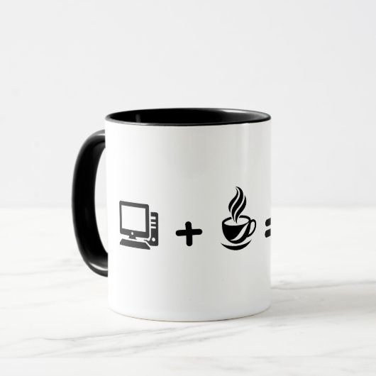 Tasse de café drôle de code de programmeur - Moteu (Devant gauche)