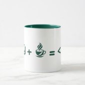 Tasse de café drôle de code de programmeur - Moteu (Centre)