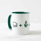 Tasse de café drôle de code de programmeur - Moteu (Devant gauche)