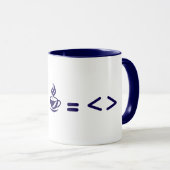 Tasse de café drôle de code de programmeur - Moteu (Devant droit)