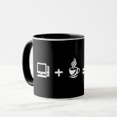 Tasse de café drôle de code de programmeur - Moteu (Devant gauche)