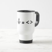 Tasse de café drôle de code de programmeur - Moteu (Devant droit)