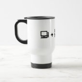 Tasse de café drôle de code de programmeur - Moteu (Gauche)