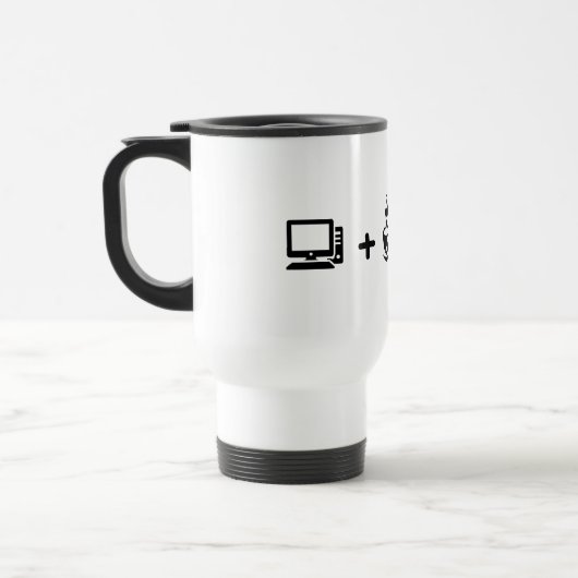 Tasse de café drôle de code de programmeur - Moteu (Gauche)