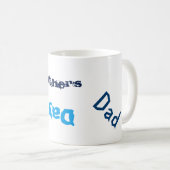 Tasse de café drôle de fête des pères (Devant droit)