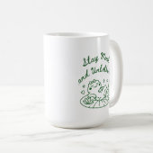 Tasse de café drôle de grenouille Cadeau (Devant droit)