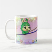 Tasse de café drôle de Kawaii de personnage de (Gauche)