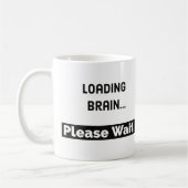 Tasse de café drôle de la tasse | de cerveau de (Gauche)