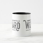 Tasse de café drôle de magicien (Centre)